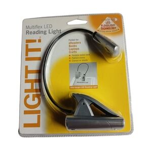 Multiflex LED Reading Light - Silver